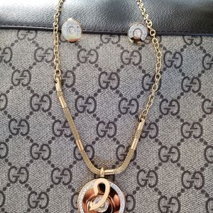 Chain set wiht earrings